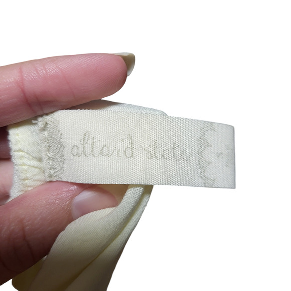 Altar'd State creamy yellow tiered flowy sleeveless midi dress, size small - Picture 5 of 5